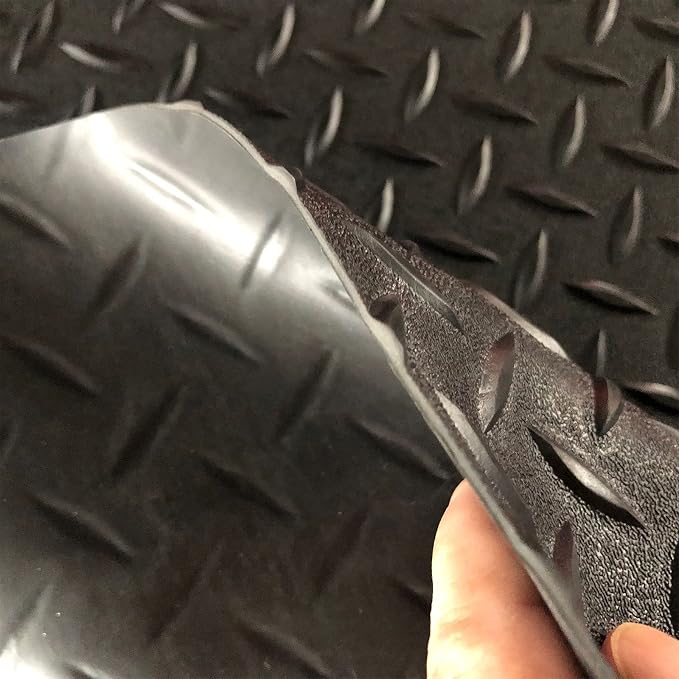 Boshen 5Ft x 7.5Ft Garage Floor Mat 2.5mm Thickened Rubber Flooring Roll - Image 2