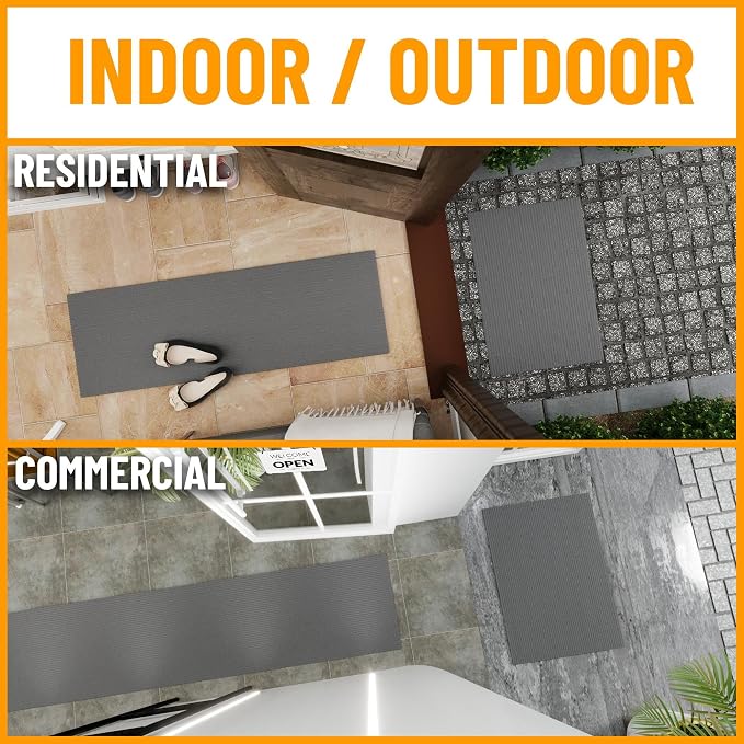 Ottomanson Mud Mat 2' x 4' Entryway Rug - Image 2