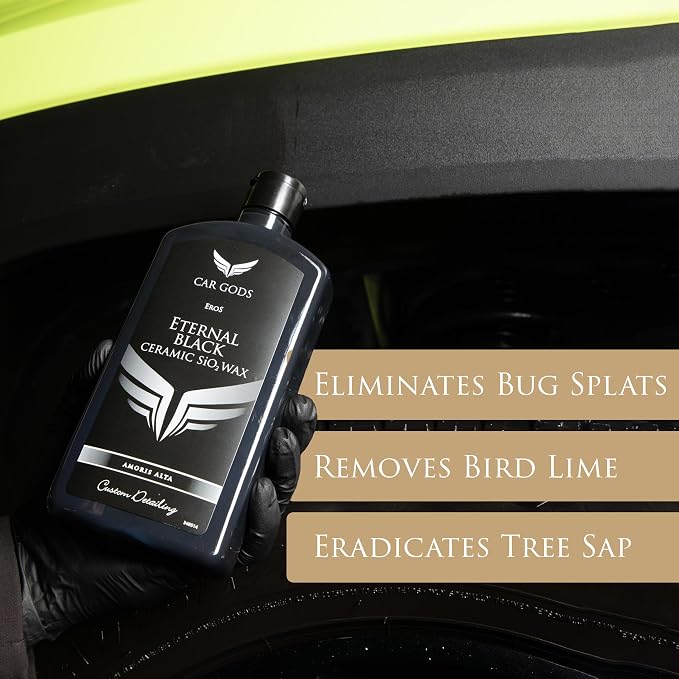 Car Gods Eros Eternal Black Ceramic SiO² Wax, 17 Fl Oz - Image 5