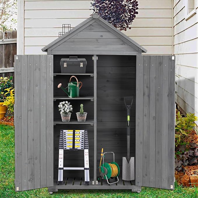 39.56"x 22.04"x 68.89" Outdoor Storage Cabinet - Image 3