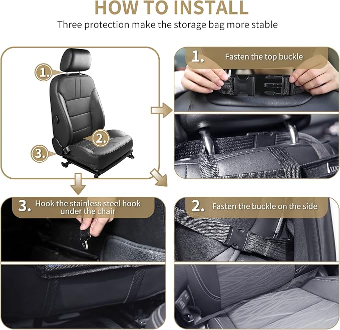 LUCMO Car Backseat Organizer - Image 5