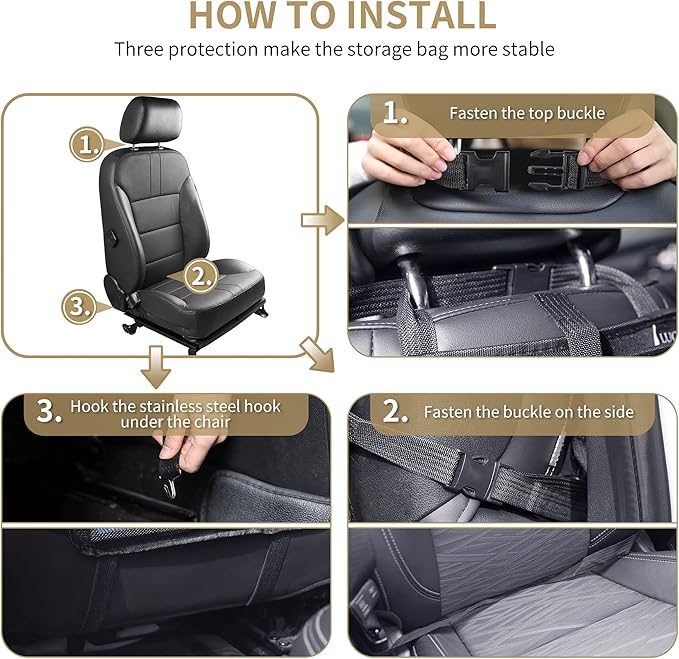 LUCMO Car Backseat Organizer - Image 3
