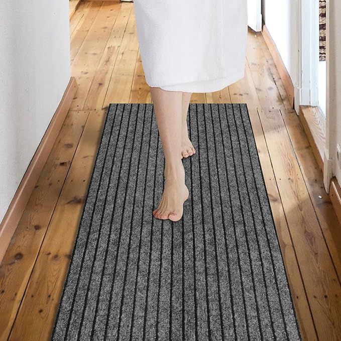 Custom Size Backed Non-Slip Area Rugs Runner, Easy Clean, Waterproof Runner Rugs by Weidear