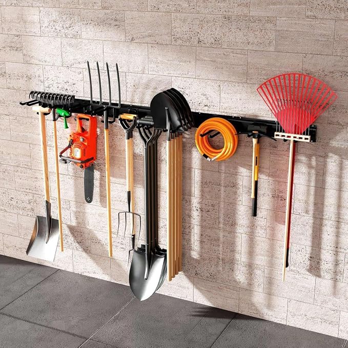 Garage Tool Organizer Wall Mount, Garage Storage, Garage Organization, 64 Inch - Image 7