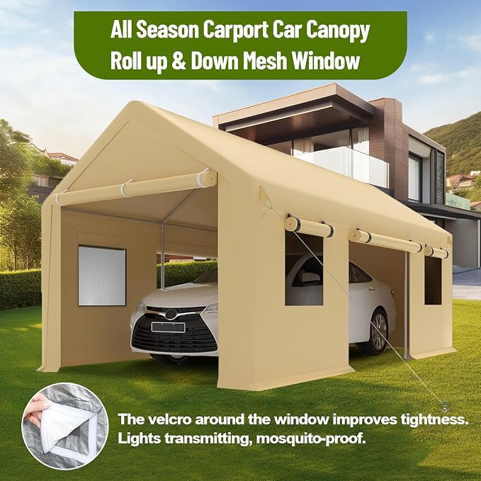 10 x 20FT Heavy Duty Carport - Image 6