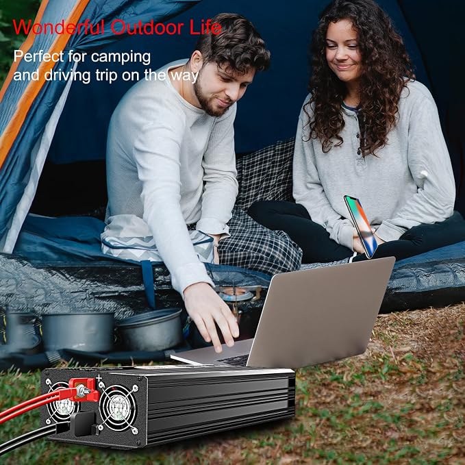 DC 12v AC 120V 60HZ Pure sine Wave 3000w Solar Power Inverter - Image 7