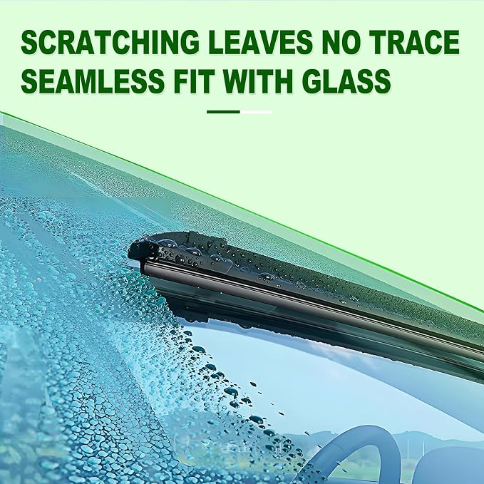 OEM Quality 24in + 21in Premium All-Season Windshield Wiper Blades - Image 3