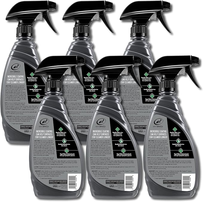 Turtle Wax 53409-6PK Hybrid Solutions Ceramic Spray Coating, Incredible Shine - Image 2