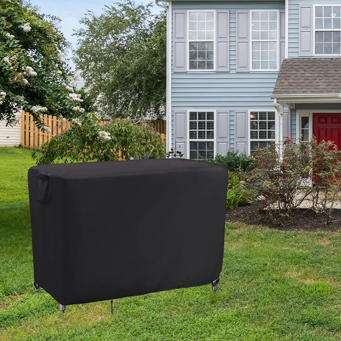 Kingling Outdoor Table Cover for Outdoor Bar Table, 55 Inch Waterproof Patio - Image 7