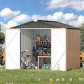 AECOJOY 7' x 7' Metal Storage Shed by AECOJOY