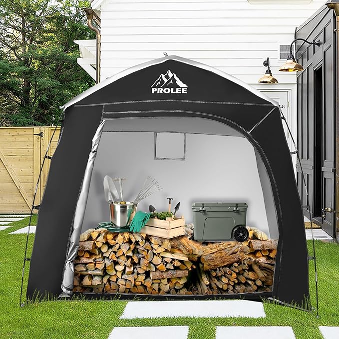 Prolee Bike Storage 7.3 x 5ft, Outside Storage Waterproof Oxford Fabric - Image 7