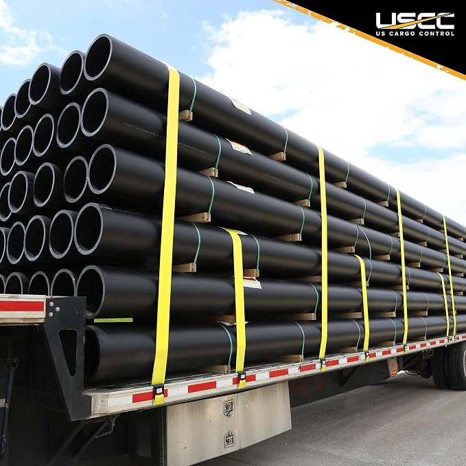 US Cargo Control Heavy Duty Yellow Fixed End - Image 5