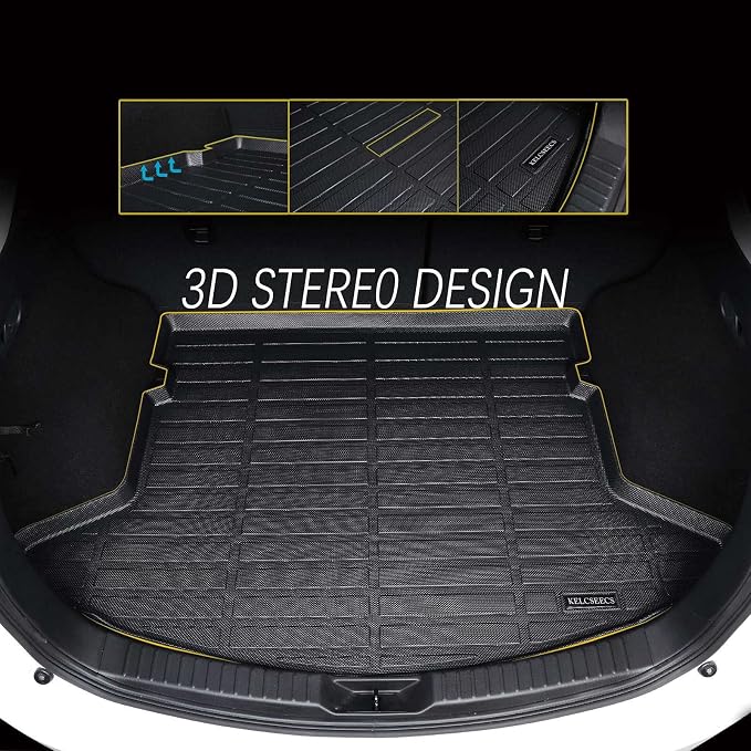 KELCSEECS Cargo Liner Custom for 2022 2023 2024 Hyundai Ioniq 5 & Ioniq 5 N - Image 2