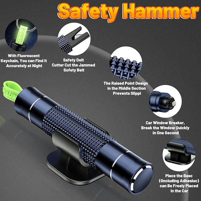 Window Breaker - SafeHammer Glass Breaker Under Water, Upgraded Antiskid - Image 4