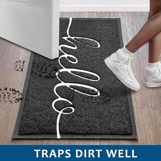 EARTHALL Funny Hello Mats Outside/Inside 59"x24", Front Door Mat Outdoor - Image 4