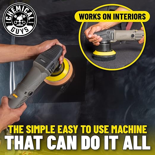 Chemical Guys BUF_209X TORQX Random Orbital Polisher, Complete Detailing Kit - Image 9