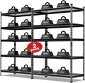 WORKPRO 5-Tier Metal Storage Shelving Unit, 48”W x 24”D x 72”H, Adjustable by WORKPRO