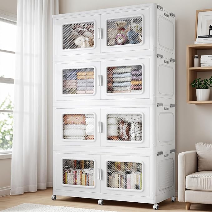 1200 Qt Stackable Storage Bin by BROVIEW-EnjoytheArtofLife