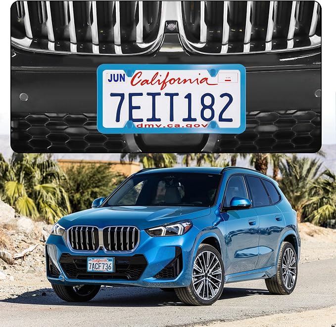 LivTee 4 Holes Stainless Steel License Plate Frames, Automotive Exterior - Image 2