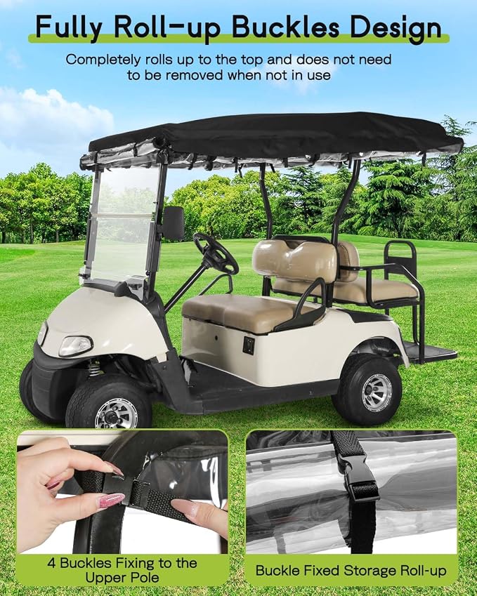 Golf Cart Enclosure 4 Passenger - Image 3