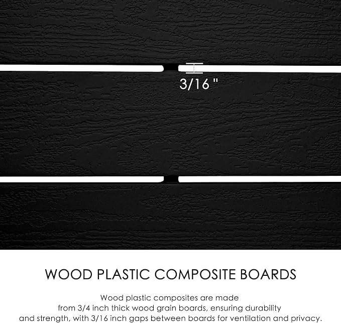 Kozyard 50" W x 48" H Privacy Screens Fence Panel Specifically - Image 6