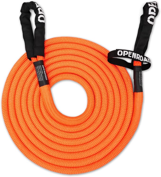OPENROAD 1" x30ft Kinetic Recovery Rope 36, 000LBS Heavy Duty Offroad Tow Strap - Image 6