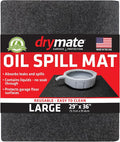 Drymate Oil Spill Mat, Premium Absorbent Oil Pad, Waterproof Backing Contains by Drymate