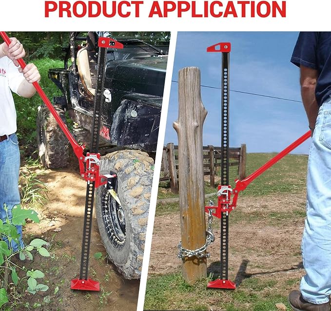 Multi-Functional Lift Jack, Farm Jack Heavy Duty Off Road, - Image 5