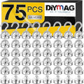 DIYMAG Magnetic Hooks, 30Lbs Strong Heavy Duty Cruise Magnet, Magnetics S-Hooks by DIYMAG