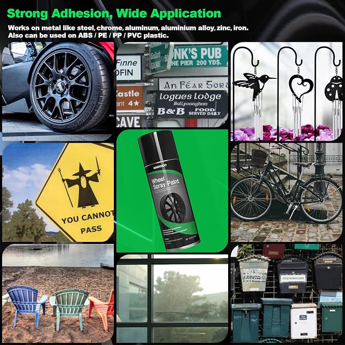 NADAMOO Aluminum Wheel Spray Paint, Car Rim Aerosol Paint - Image 6