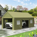 12x20 FT Carport, Heavy Duty Carport, Portable Garage by AirWire