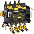 Heavy Duty Wall-Mounted Tool Organizer&Power Charging Station, Modular Garage by CFMASTER
