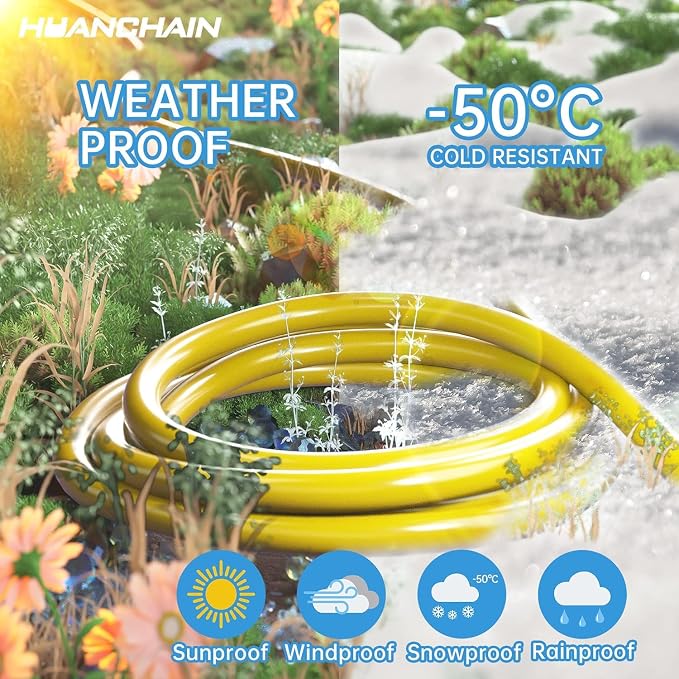 HUANCHAIN Outdoor Extension Cord 60 Foot Waterproof, 16/3 Gauge Flexible - Image 6