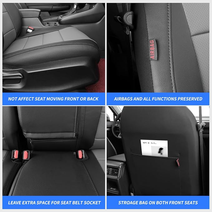 coverdream CRV Leather Seat Covers Custom Fit - Image 7
