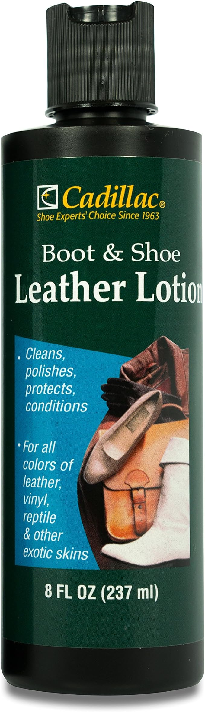 Cadillac Boot and Shoe Leather Lotion 8 Ounces by Cadillac