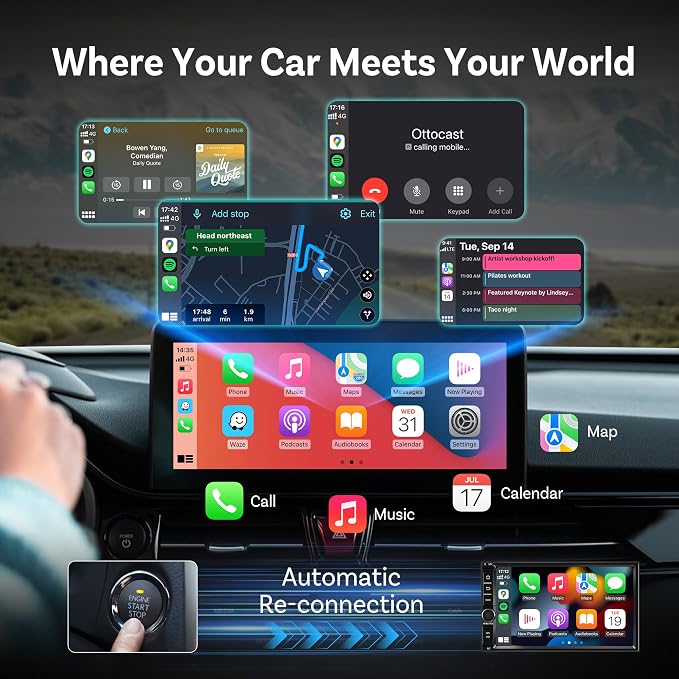 OTTOCAST Mini Wireless Carplay Adapter 2025 - Image 6