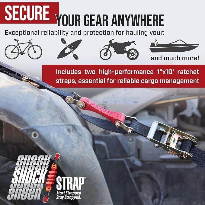 Ratchet Strap, 500 LB WLL / 1, 500 LB Break Strength - Image 6