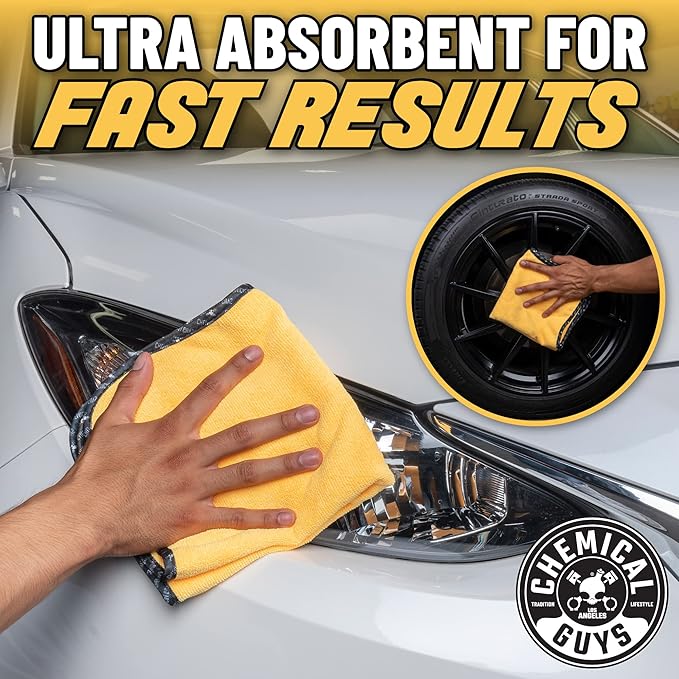 Chemical Guys MIC_506_12 Professional Grade Premium Microfiber Towels, Home - Image 8
