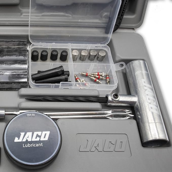 JACO TRX-50 Heavy Duty Tire Repair Kit | Universal Tire Plug Kit - Image 8