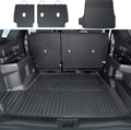 Cargo Liner & Backrest mat for 2025 Toyota 4Runner Fuel 5-Seater, Full Coverage by Houclemic