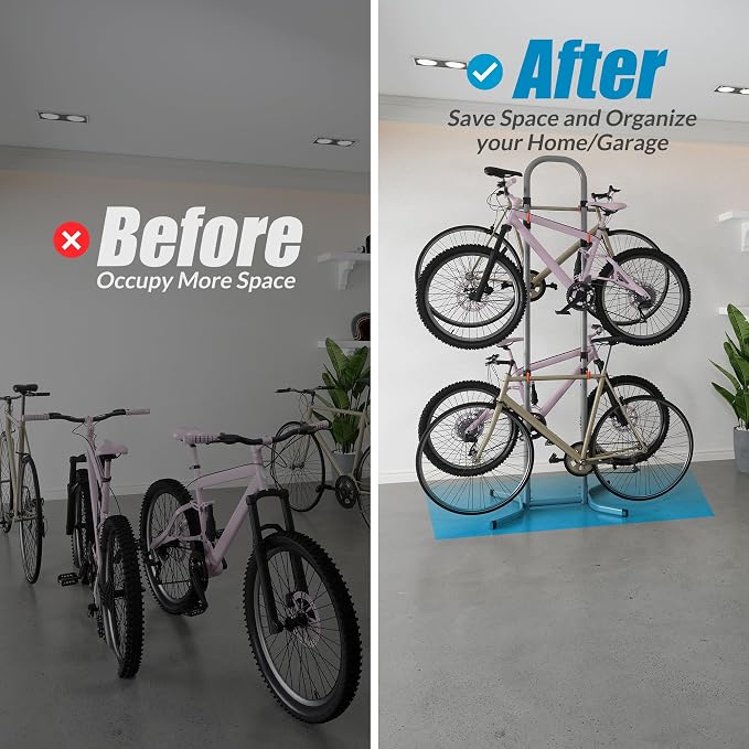 Suchtale 4 Bike Rack, Bicycle Rack, Bike Storage Rack - Image 9