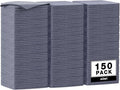 AIDEA Microfiber Cleaning Cloth Grey 150PK, Microfiber Towels by AIDEAHOME