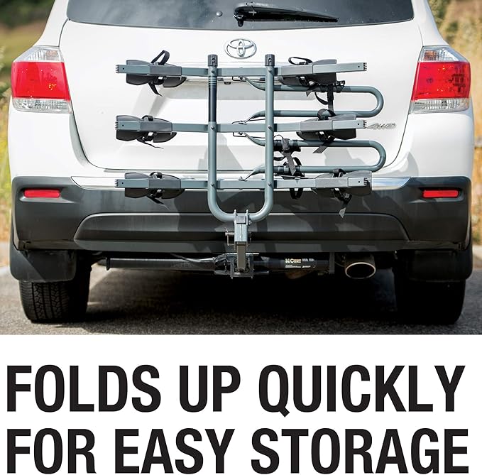 BELL Right Up 350 3-Bicycle Platform Hitch Rack - Image 3