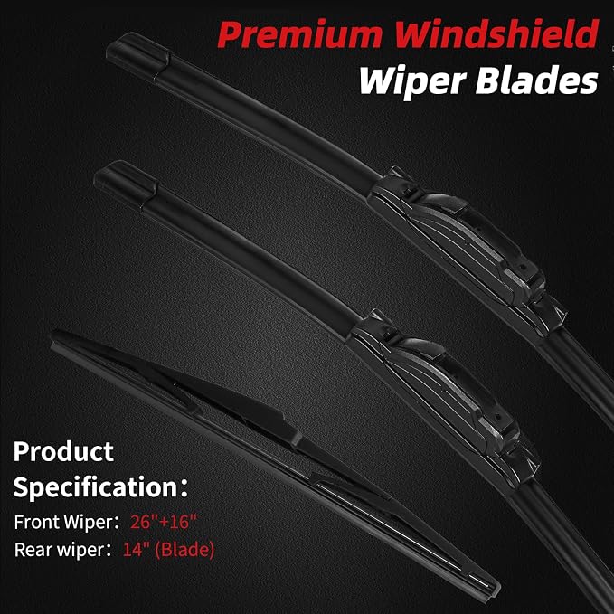 OTUAYAUTO Premium Windshield Wiper Blades - Image 2