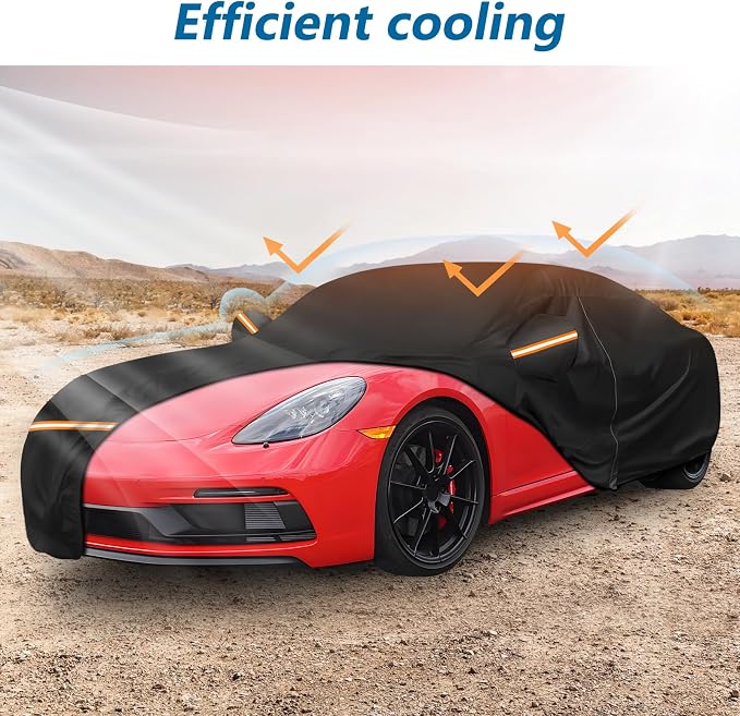 Car Cover for Porsche Cayman, for Porsche 718, Spyder 1997-2025, Waterproof - Image 4