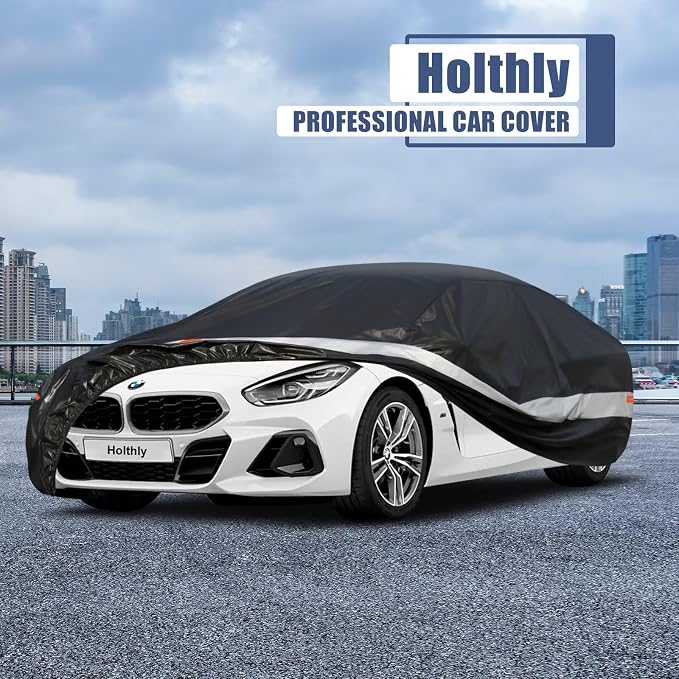 10 Layers Car Cover Custom Fit for BMW Z4 E85, Waterproof All Weather for - Image 7