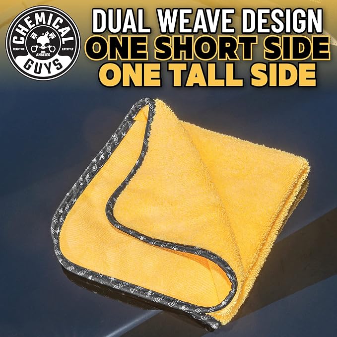 Chemical Guys MIC_507_06 Professional Grade Premium Microfiber Towel - Image 3
