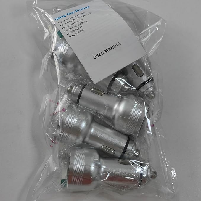65W Car Phone Charger USB C, 5 Pack 4-Port Cigarette Lighter Adapter, 12V USB C - Image 10