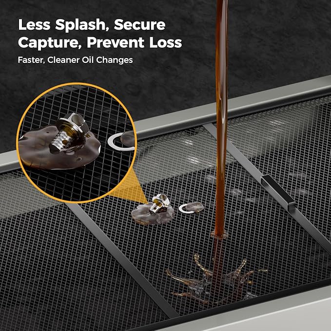 25 Gal Electric Oil Drain Pan, 110V High-Flow Pump, 9.8 FT Hose, 200 W Motor - Image 5