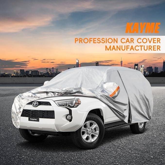 Kayme 6 Layers SUV Car Cover Custom Fit - Image 7